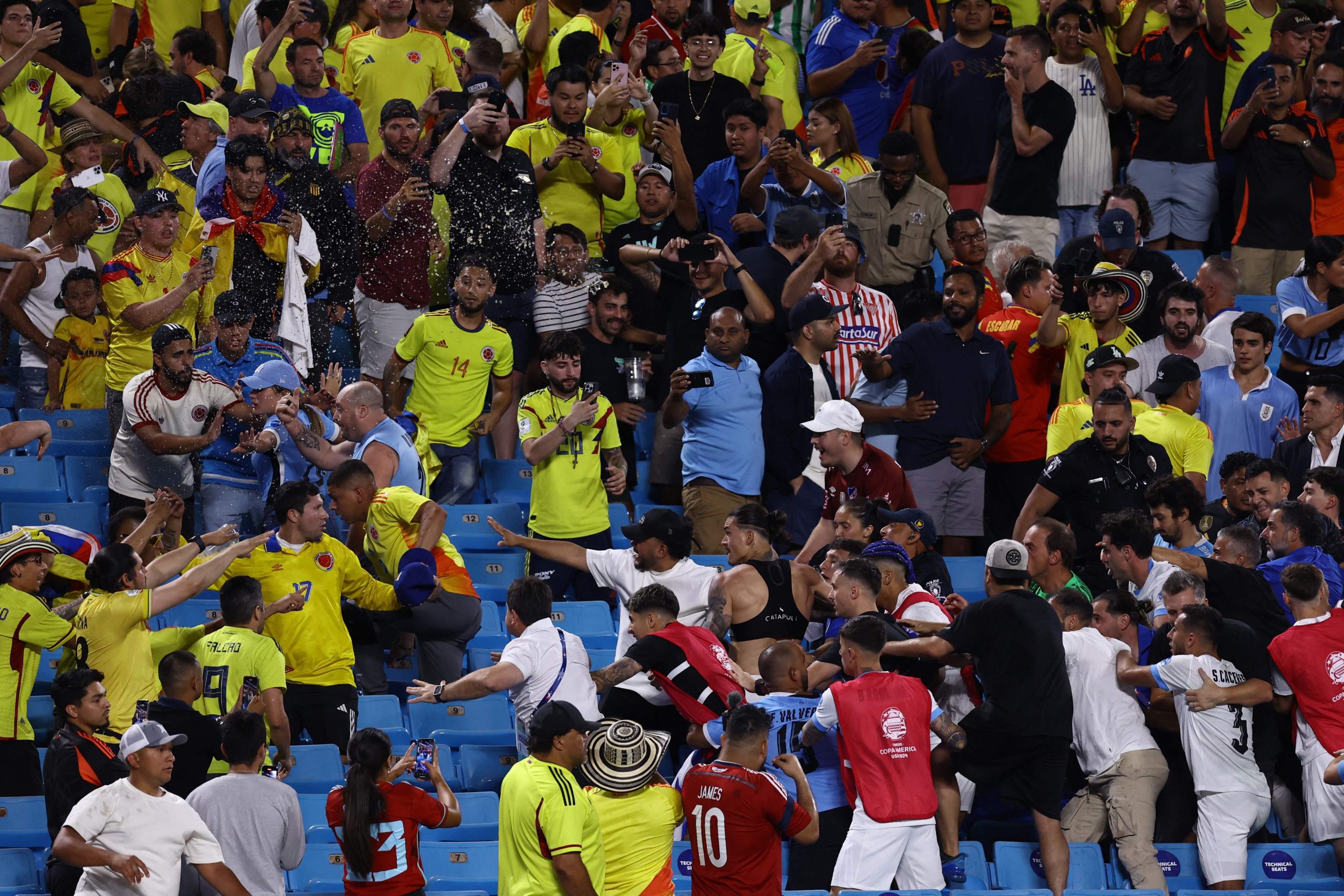 Colômbia apura-se para a final da Copa América