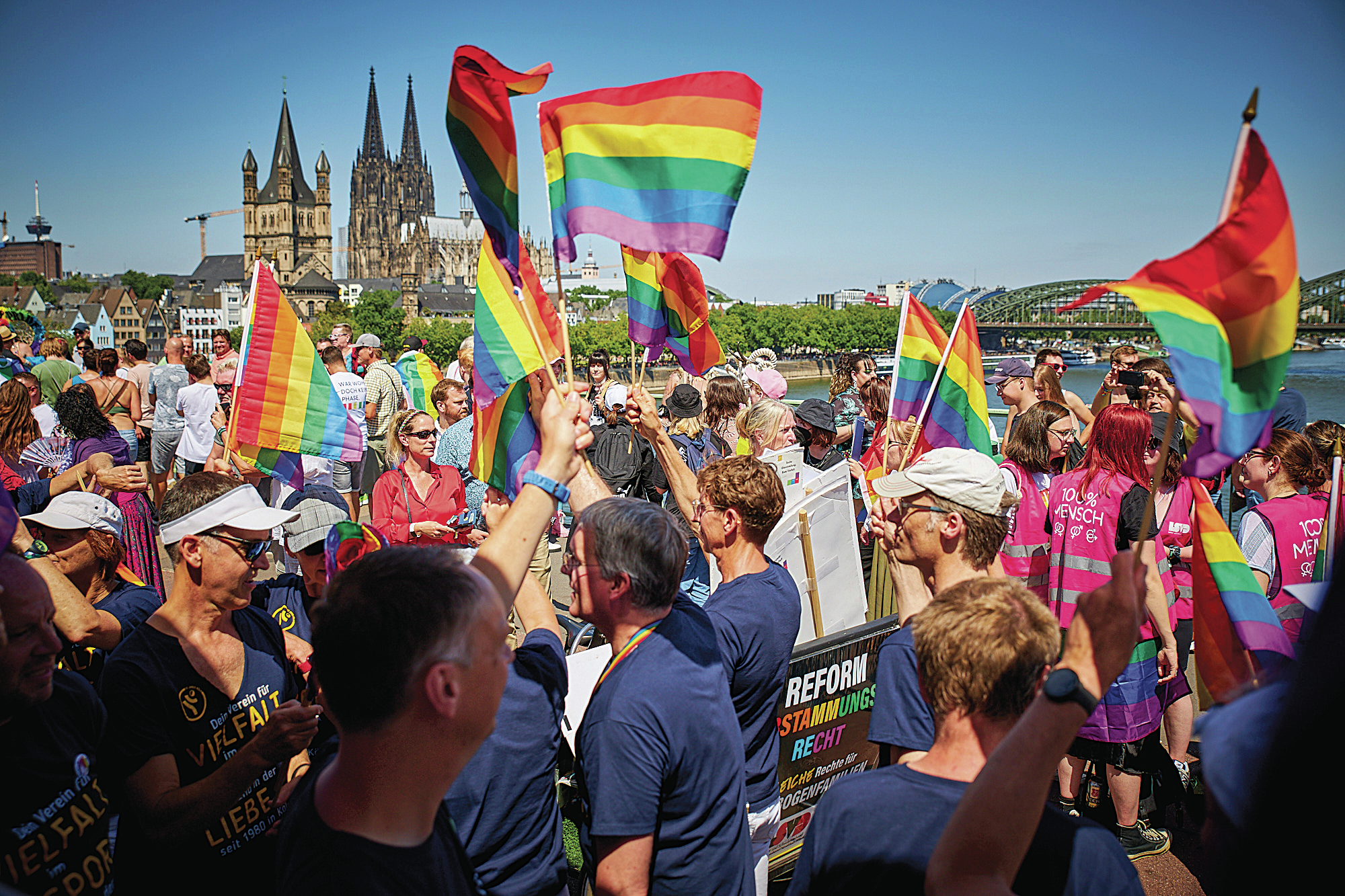 Igreja alemã participa em parada gay de Colónia