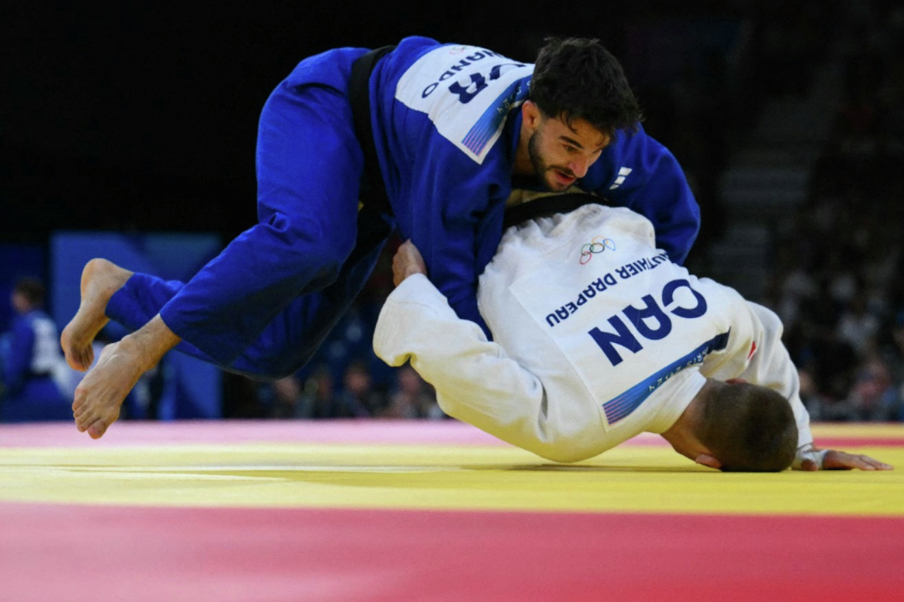 Judoca João Fernando cai na primeira ronda de -81kg