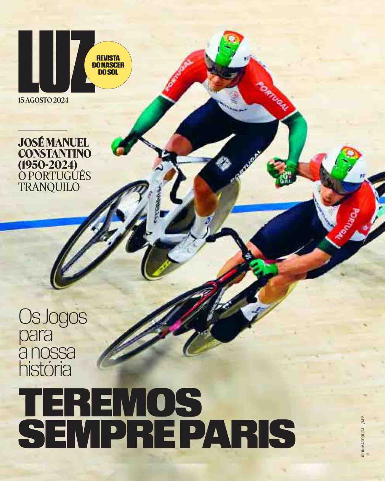 Capa da Revista LUZ do dia 15 de Agosto de 2024