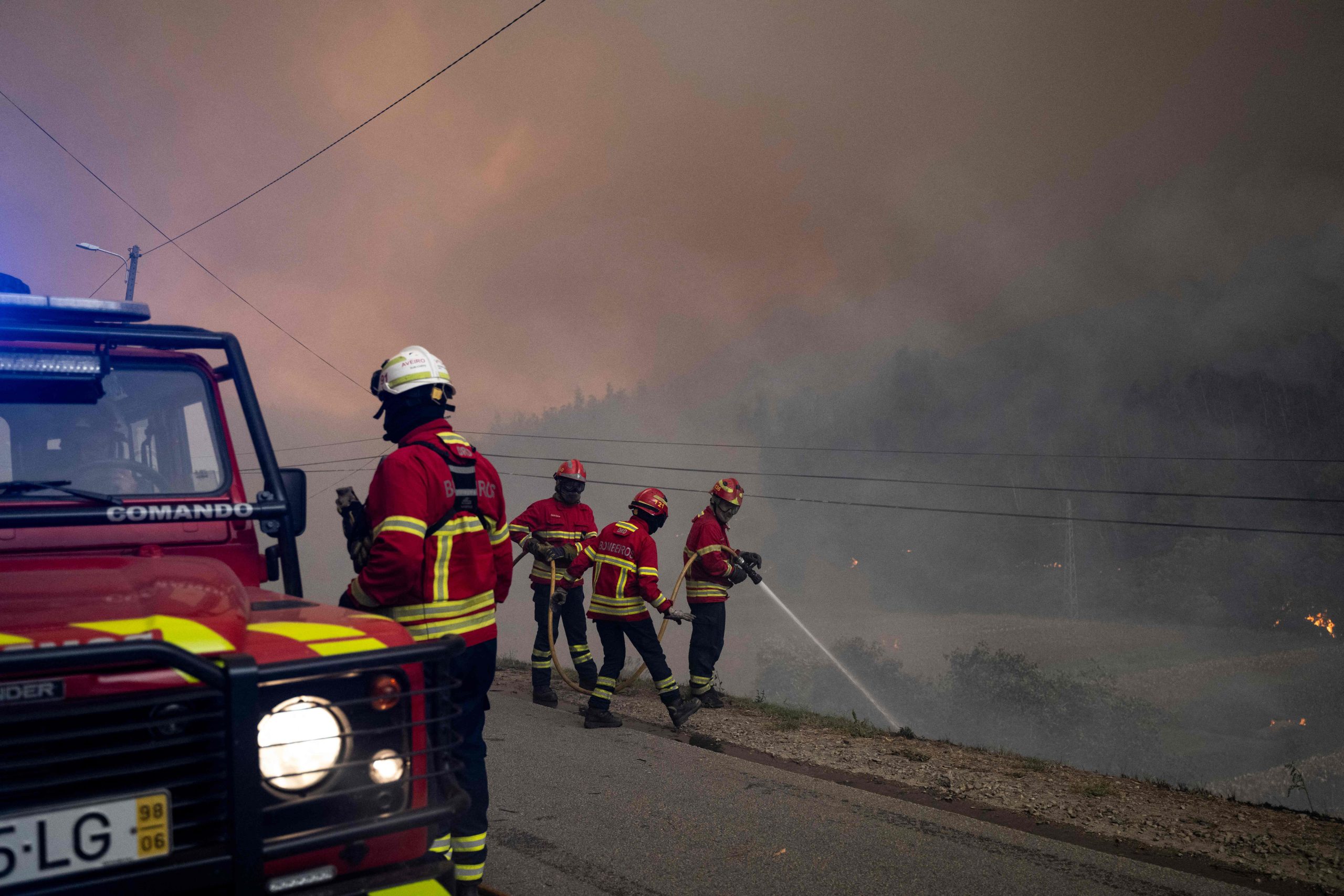 Incêndios. A1 reaberta na zona de Aveiro