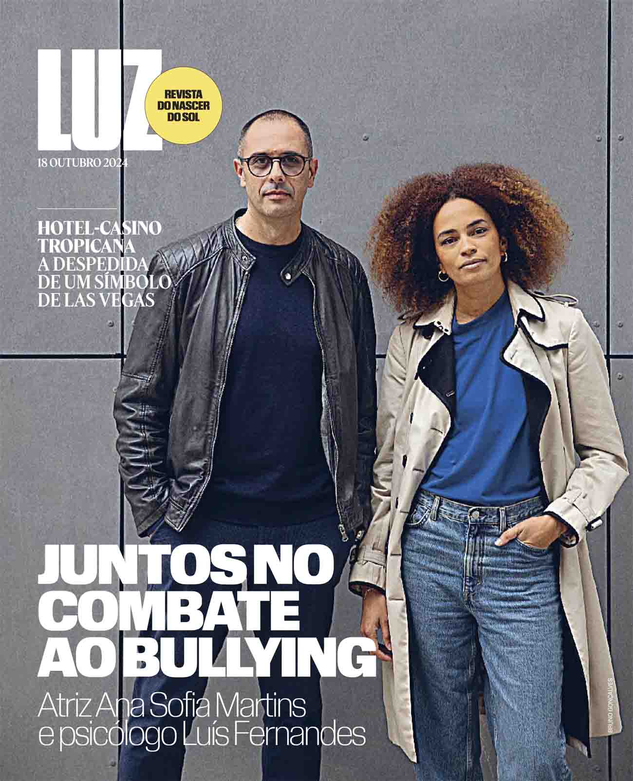 Capa da Revista LUZ do dia 18 de Outubro de 2024