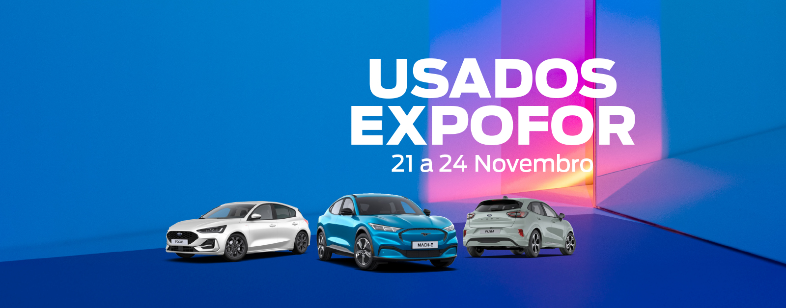 Viaturas usadas da Ford em destaque na Carclasse Expofor