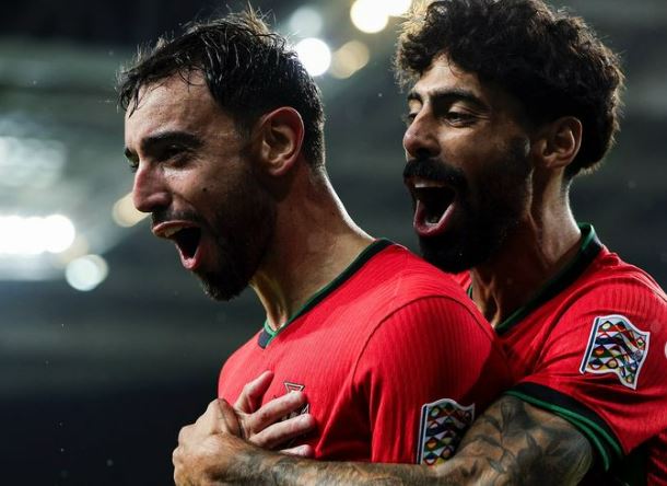 Portugal goleia Polónia por 5-1 e passa aos ‘quartos’ da Liga das Nações