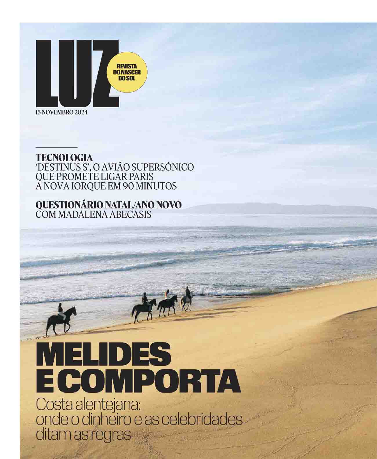 Capa da Revista LUZ do dia 15 de Novembro de 2024