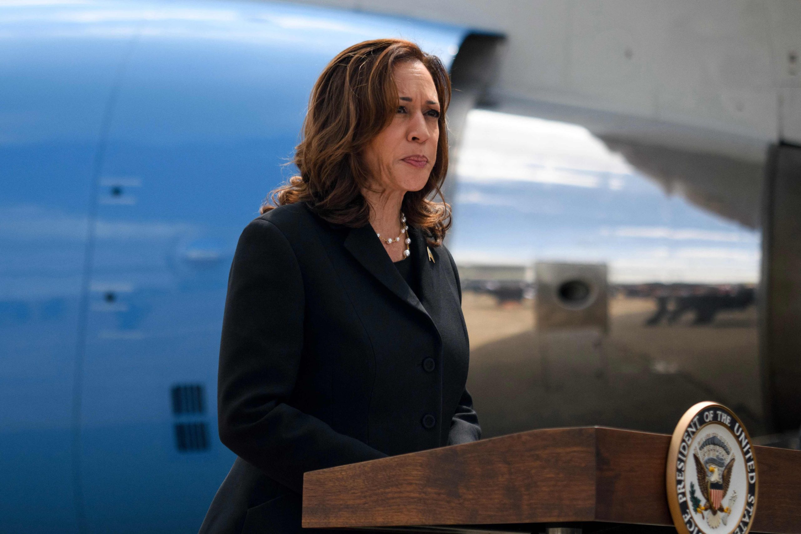 Kamala Harris não vai falar para já