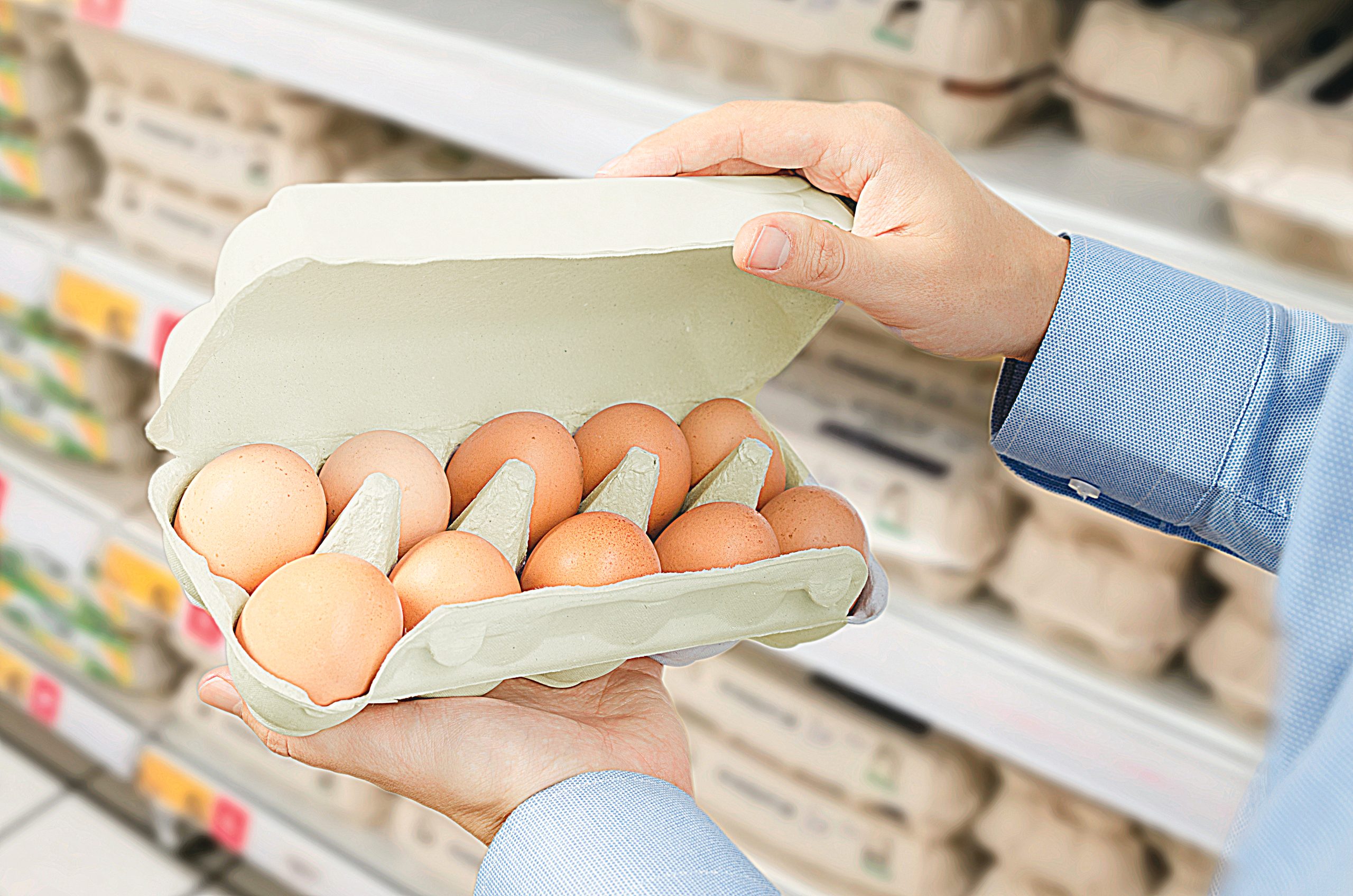 Consumidores  dizem que não há ovos nos supermercados