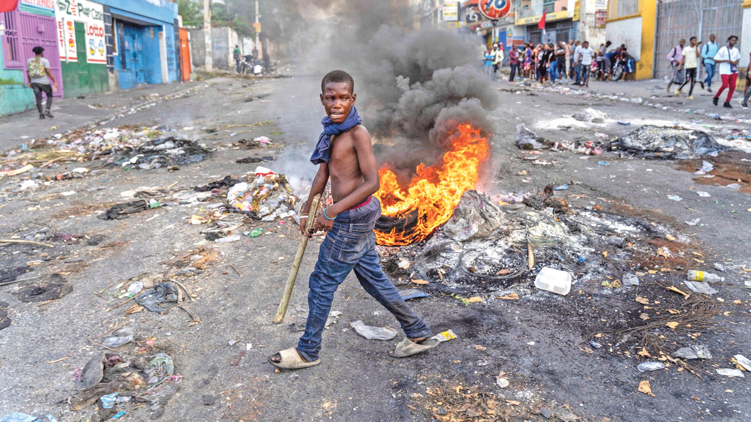 Guerra de gangues lança o terror no Haiti