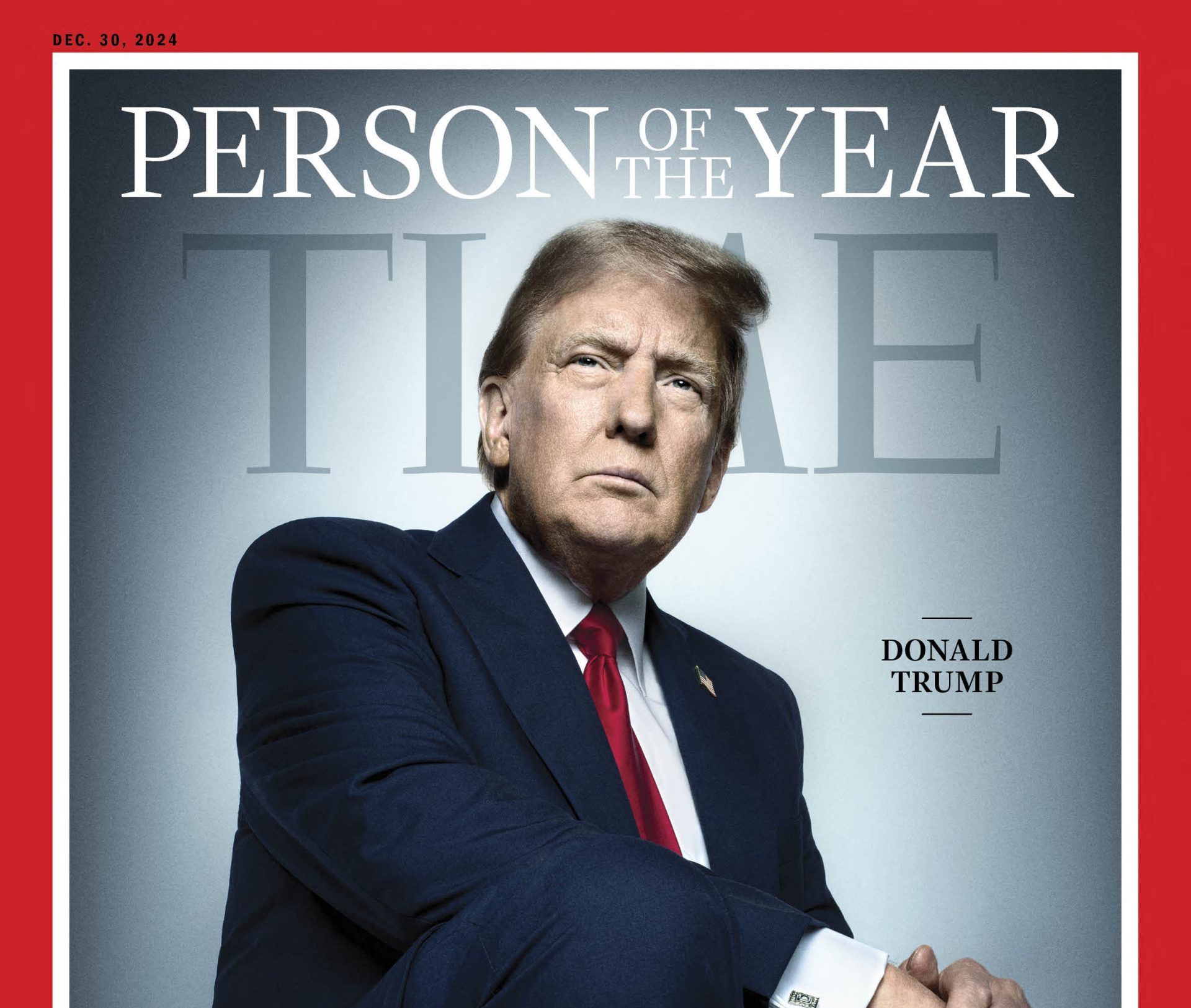 Donald Trump volta a ser Personalidade do Ano da Time