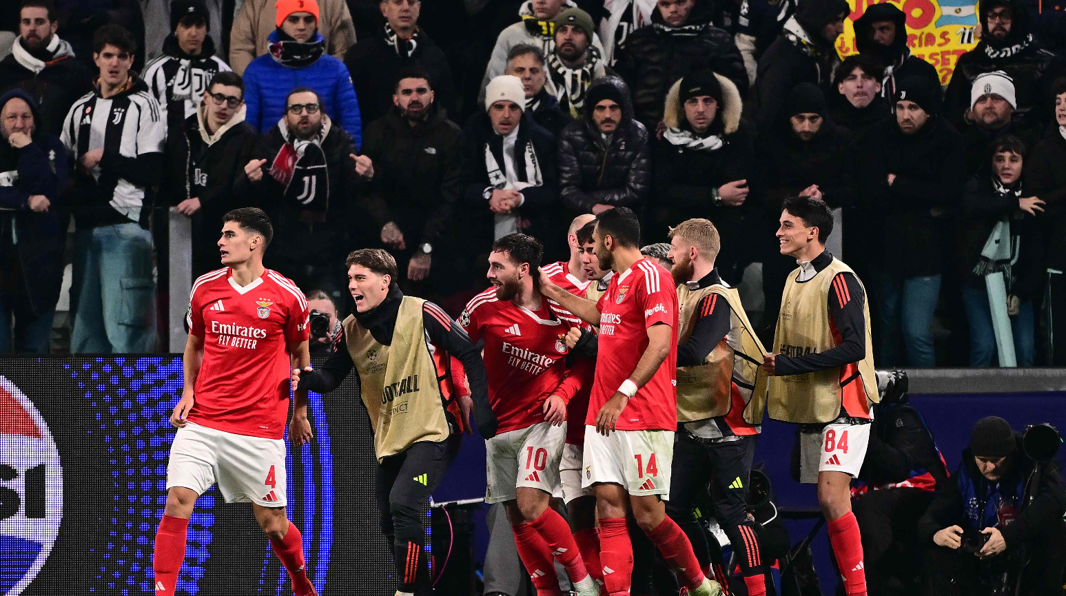 Benfica vence Juventus