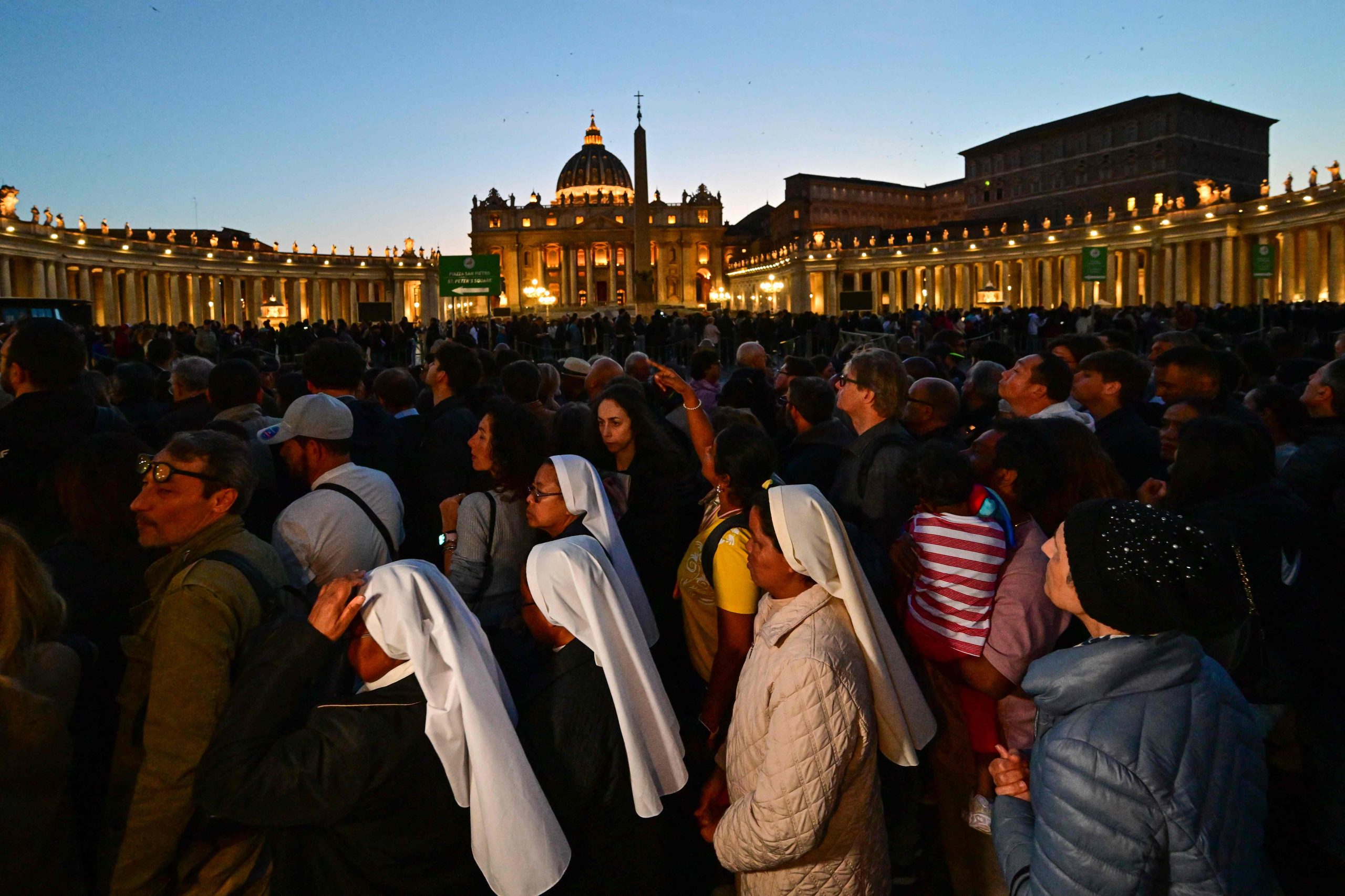 Almost 50,000 people have already paid tribute to the Pope