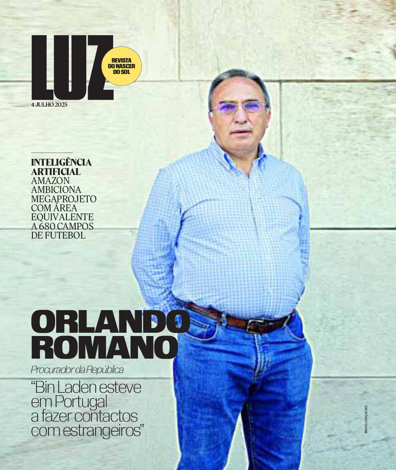 Capa da Revista LUZ do dia 04 de Julho de 2025