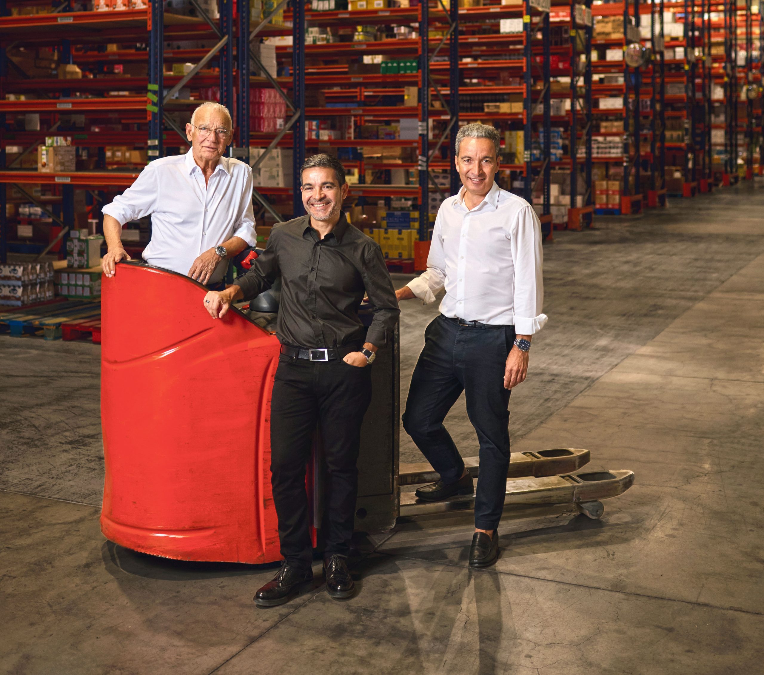 Avelino, Eduardo e Paulo Apolónia. “Nunca pensei que o nome Apolónia podia singrar”