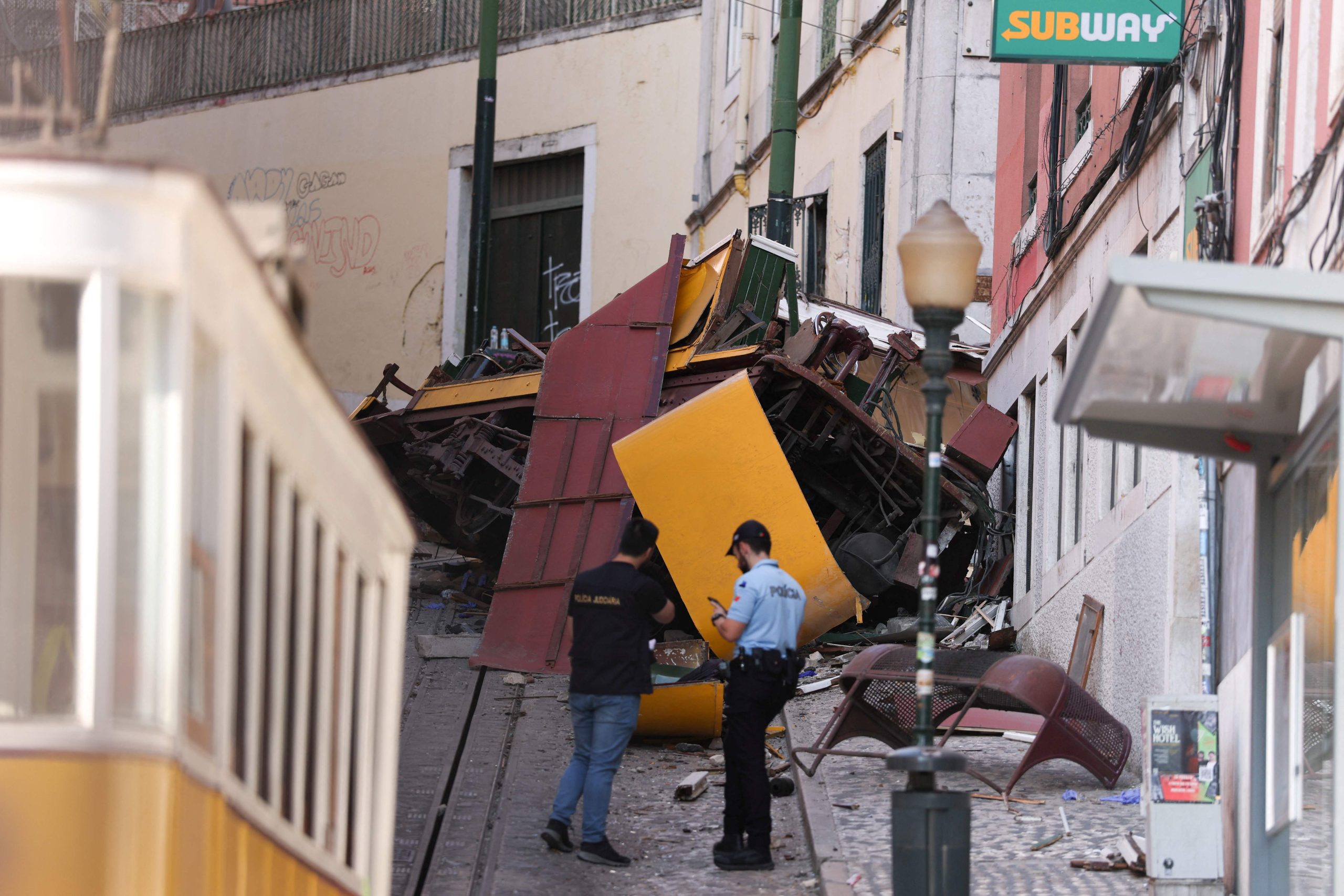 Elevador da Glória. Tragédia no centro de Lisboa